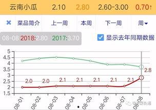 小瓜今日行情走势图,今日走势解析，涨跌背后的秘密揭晓