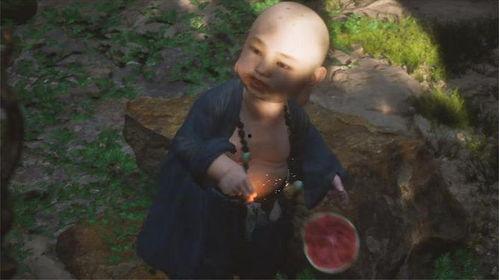 弥勒吃瓜黑神话图片,揭秘黑神话背后的神秘故事